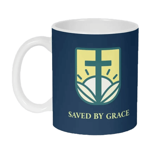 Saved By Grace Sunrise Cross classic tee