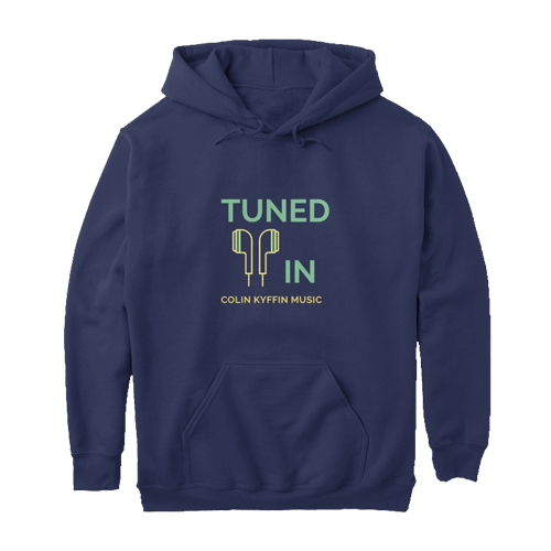 Tune In classic pullover hoodie